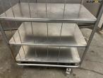 Stainless steel trolley 11