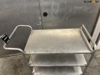 Stainless steel trolley 12