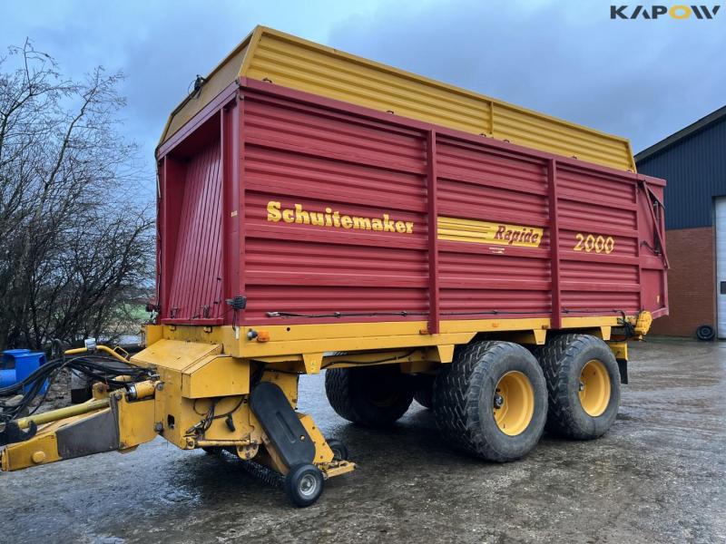 Schuitemaker Rapide 2000S forage wagon/collector wagon 1