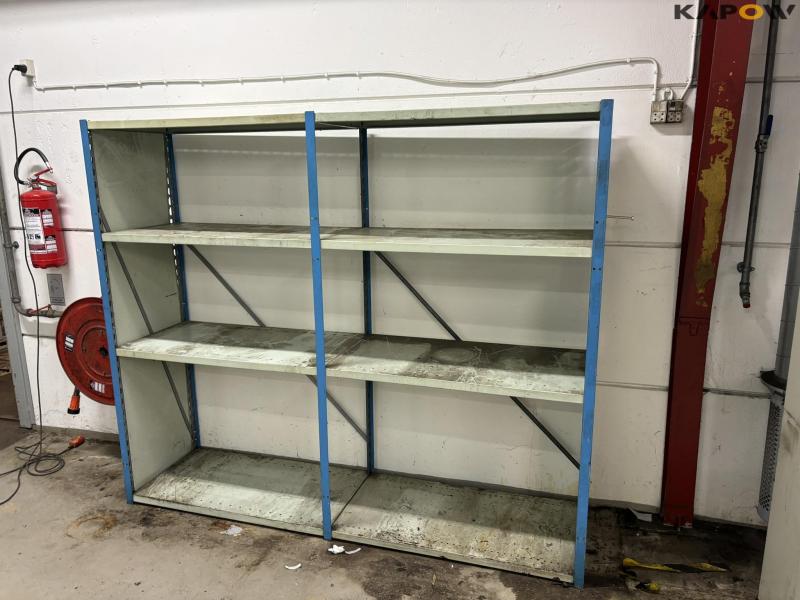 Steel shelving 1