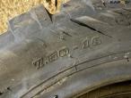 Large lot of tires + shelving 7