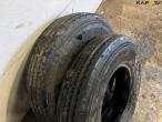 Large lot of tires + shelving 27