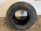 Large lot of tires + shelving 50