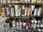 Large batch of spray paint/varnishing 5