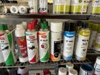 Large batch of spray paint/varnishing 7