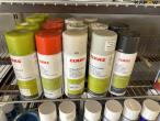 Large batch of spray paint/varnishing 16