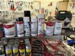 Large batch of spray paint/varnishing 25