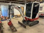 Takeuchi TB 216 with machine control 9