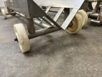 Transport trolley for animals  stainless steel 9