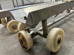 Transport trolley for animals  stainless steel 13