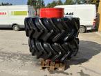 Twin wheels Goodyear 650/75-R32 6