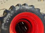 Twin wheels Goodyear 650/75-R32 7