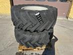 Twin wheels Kleber 480/70-R30 2