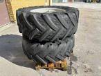 Twin wheels Kleber 480/70-R30 4