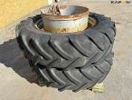 Twin wheels Michelin 16.9-R38 4