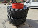 Twin wheels Michelin 540/65-R30 7