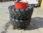 Twin wheels Michelin 540/65-R30 8