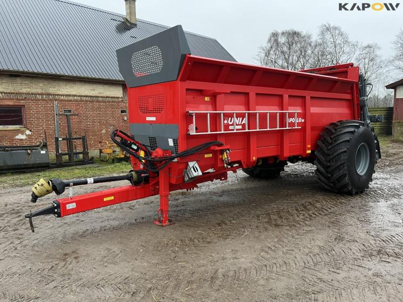 Unia Apollo 14 manure spreader 1