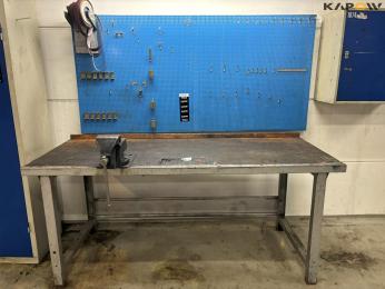 Workshop table + tool board