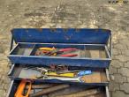 Workshop trolley + tools 11