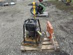 Wacker plate vibrator and tile mower 2