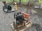 Wacker plate vibrator and tile mower 3