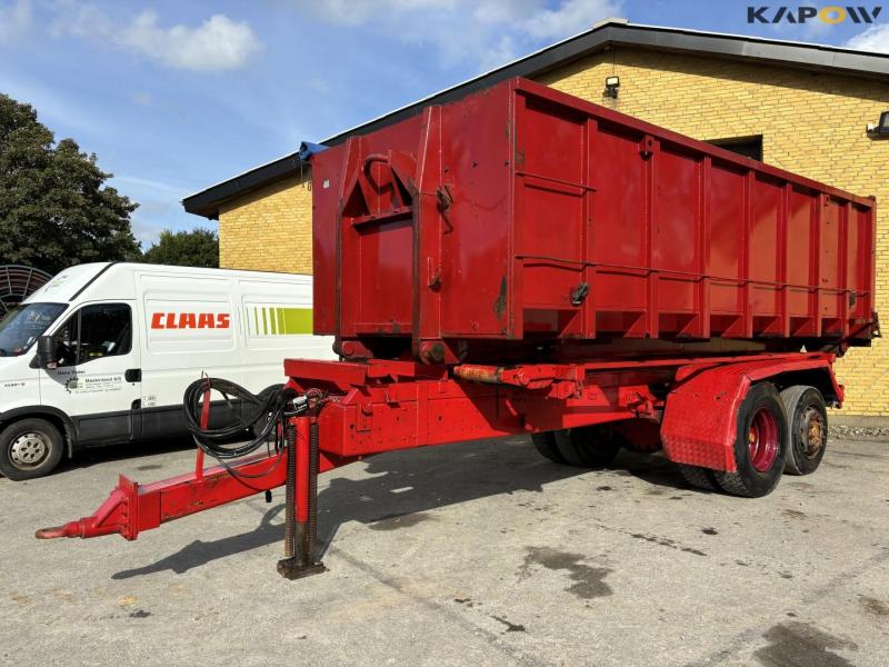 Wire Hoist wagon with container 1