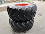 2stk Michelin 620/75-R30 hjul 4