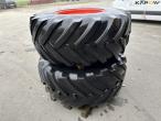 2stk Michelin 620/75-R30 hjul 6