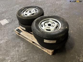 4 pieces 215/75-R16 tires