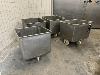 4 pieces Meat carriages