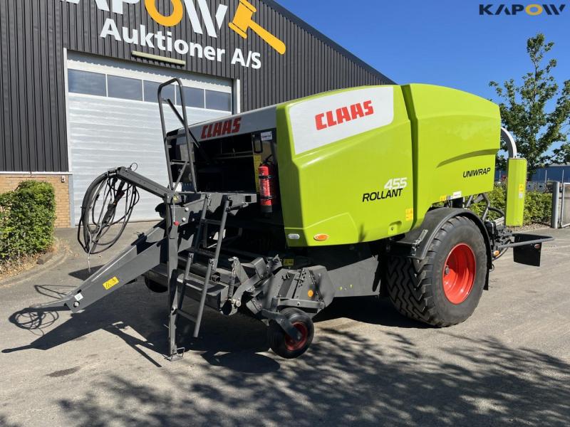 Claas Rollant 455RC uniwrap rundballepresser med indpakker 1