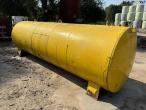 Dieseltank 4000 liter Shell pumpe med tæller  7