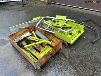 Various Claas rake parts