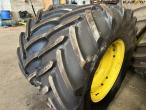 John Deere 6R145 4 WD med frontlift 64