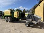 Krone Bigpack 1290XC bigballepresser med Pomi ballevogn 7