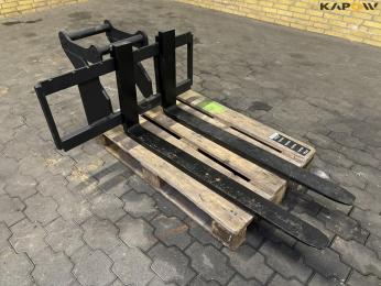 Pallet forks with Hydrema switch