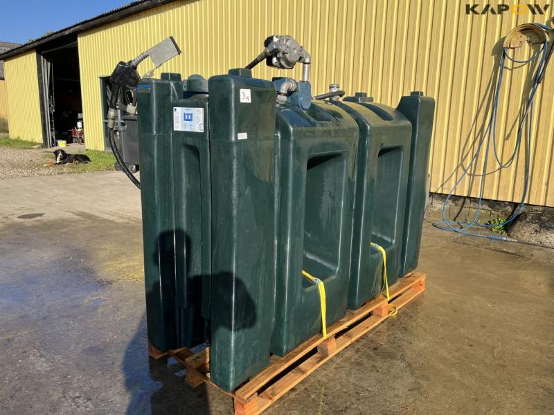 Roug 1200 liters dieseltank med elpumpe 1