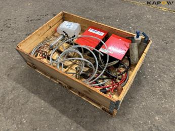 Equipment for battery dandelion filling