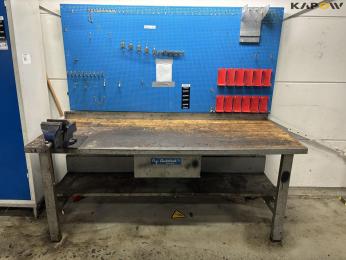 Workshop table and tool board