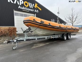 Prosafe 7.5 meter boat with Brenderup... 